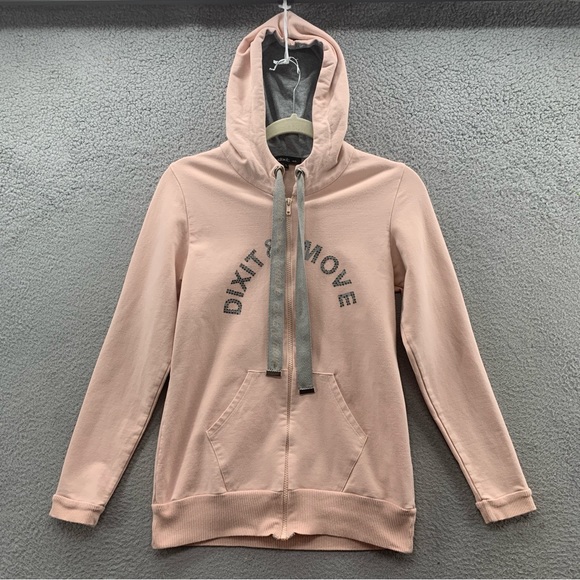 Dixit & Move 2Pc Women Tracksuit Hoodie Sweatshirt Top Pants Set Jogging Sports - Picture 3 of 16